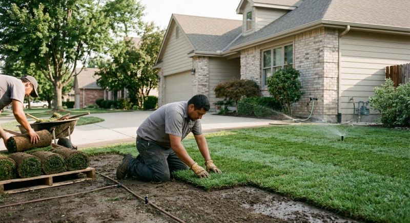 Centipede Sod Installation in Aiken, SC