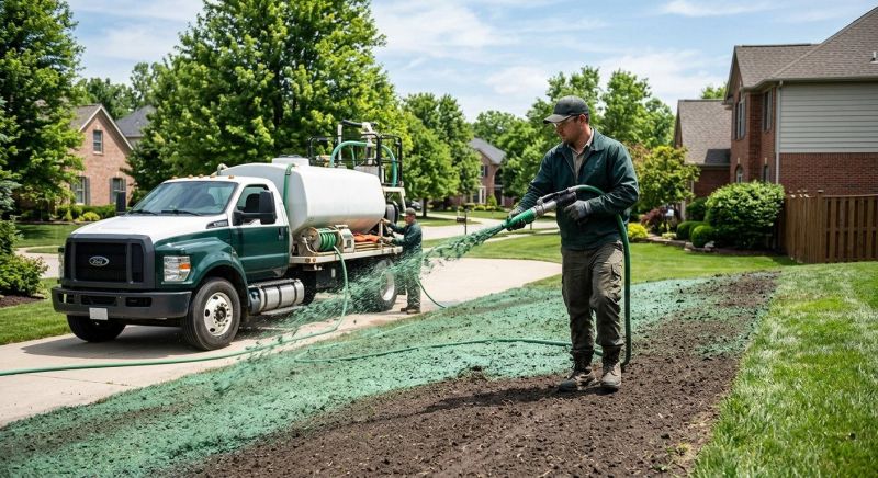 Residential Lawn Seeding Service